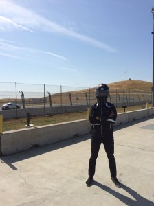 I'm like The Stig from Top Gear (if The Stig were Asian and lost 93% of his driving abilities).