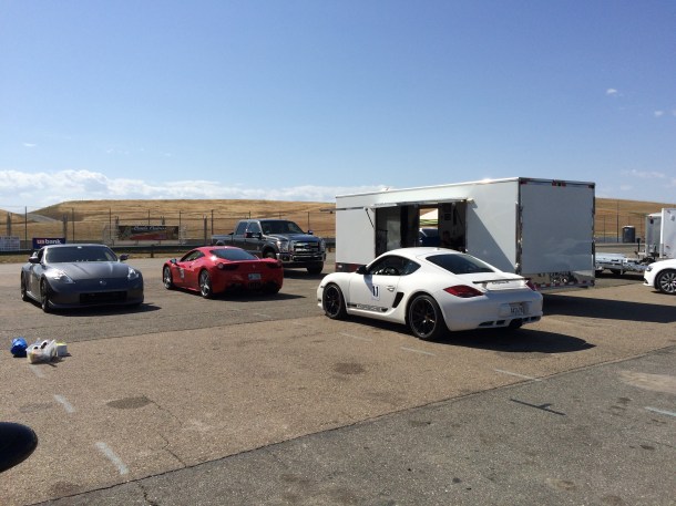 I want to drive the red one...